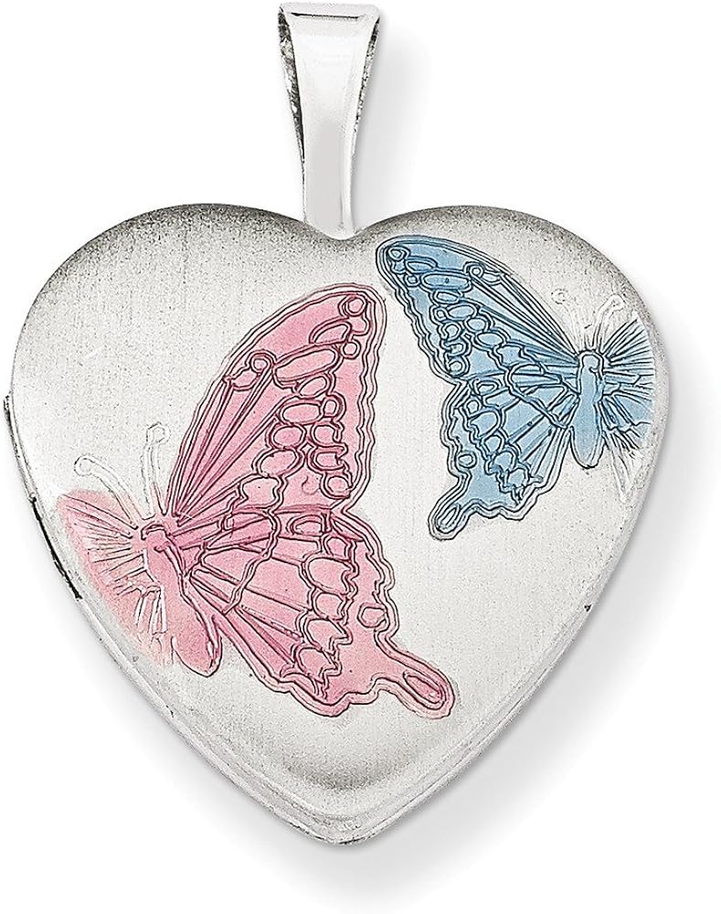 Sterling silver butterfly necklace amazon Clearance