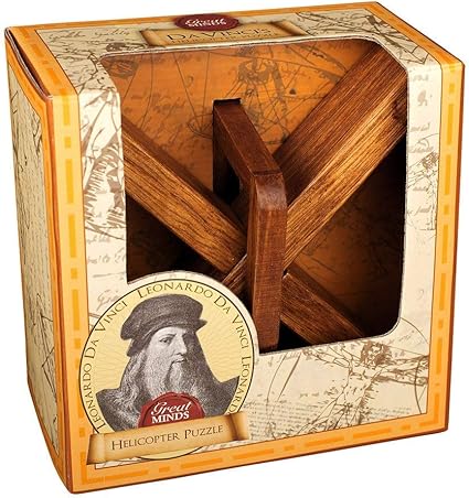 da vinci wooden puzzle