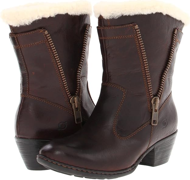 born winter boots with shearling