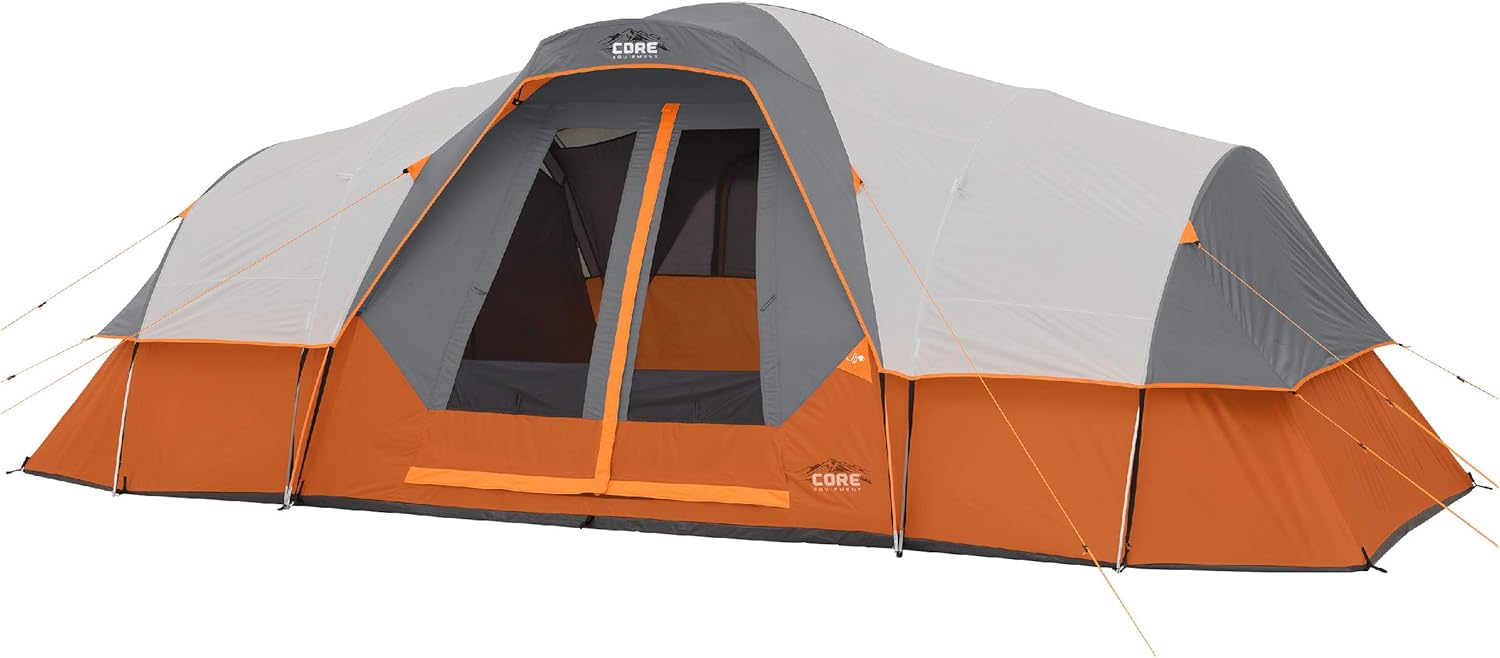 Core 11 Person Extended Dome Tent - 18' x 9'