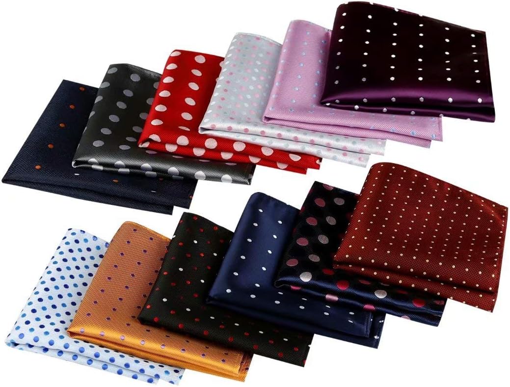 Jeatonge Pocket Square For Men Assorted