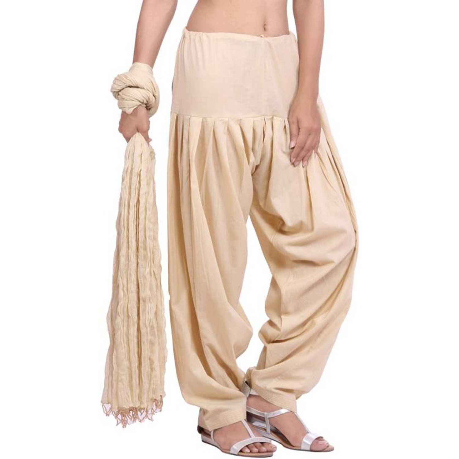 Buy Priyaa s Women's Cotton Full Punjabi Indian Patiyala Salwar Pants
