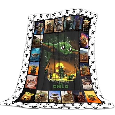 Mandalorian Amazon Baby Yoda Blanket Lambs Ivy Star Wars Baby Yoda