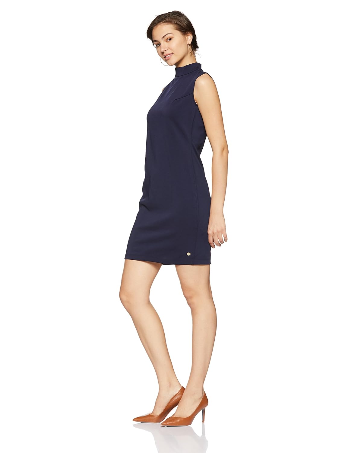 us polo association women's cotton cut-out dress