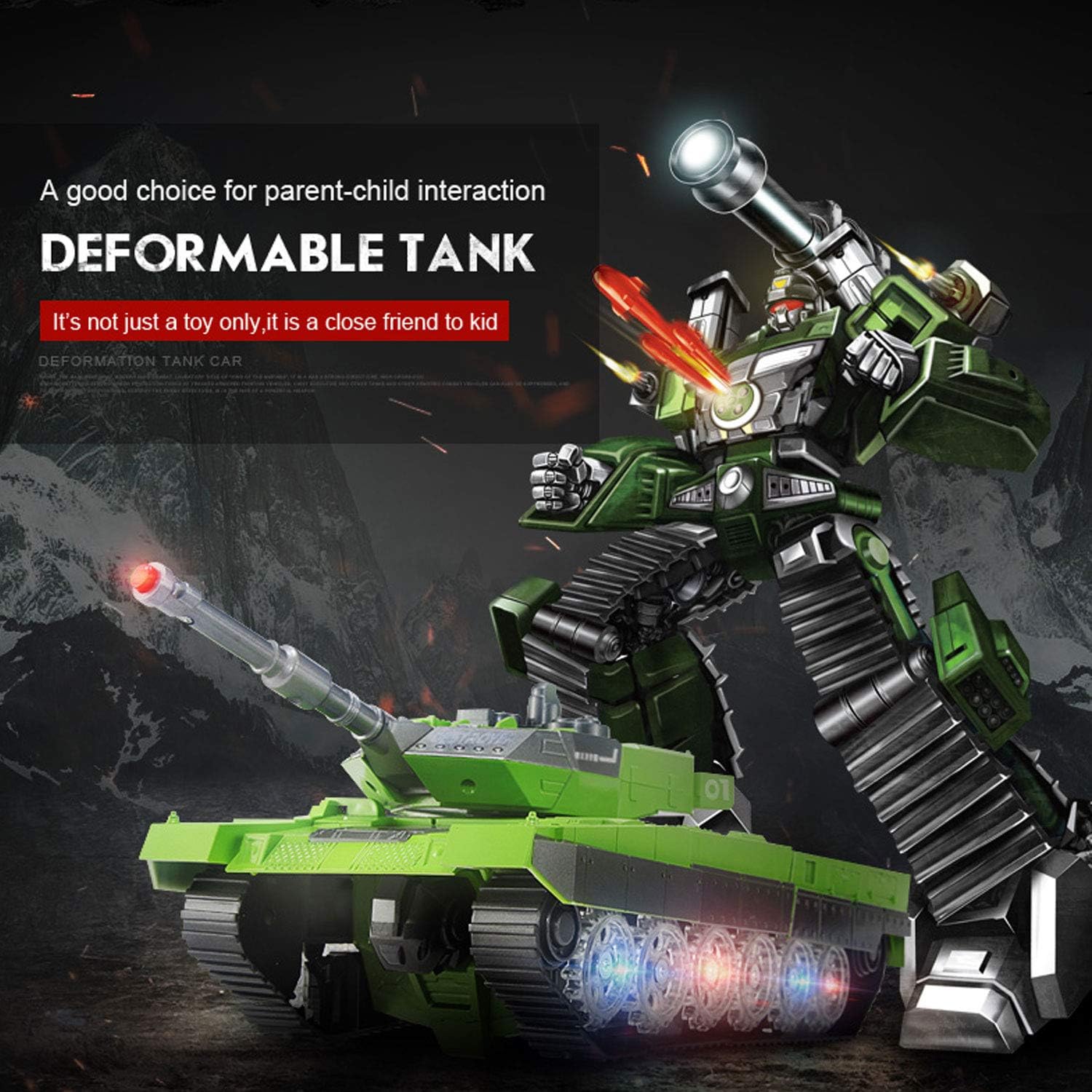 remote control tank robot