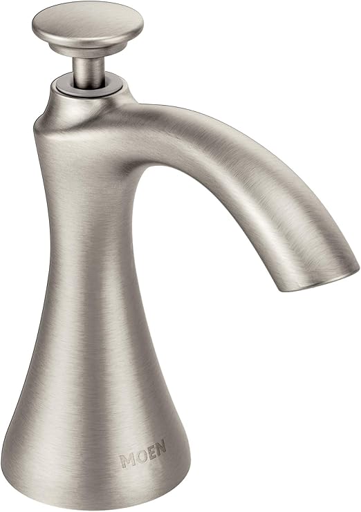 Moen S3946srs Transitional Deck Mounted Kitchen Soap Dispenser