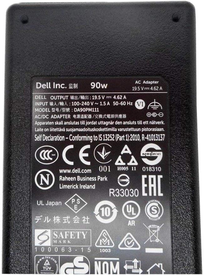 New Genuine Dell Laptop PA3E Adapter fits Part Number J62H3 0MK947 MK947 FA90PM111 LA90PM111 DA90PM111 450-18143 K8WXN 0W6KV Y4M8K Mains Power Supply Unit 90W 19.5v 4.62a Charger Pin 7.4mm x 5.0mm - Image 5