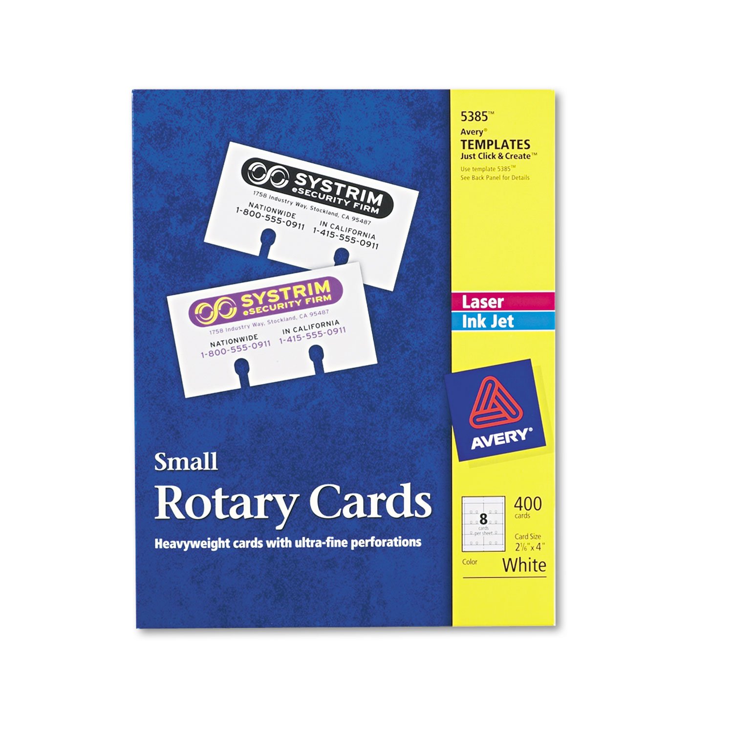 Rotary File Cards