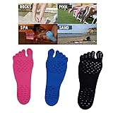 StarForest 3 Pairs Barefoot Beach Invisible Shoes