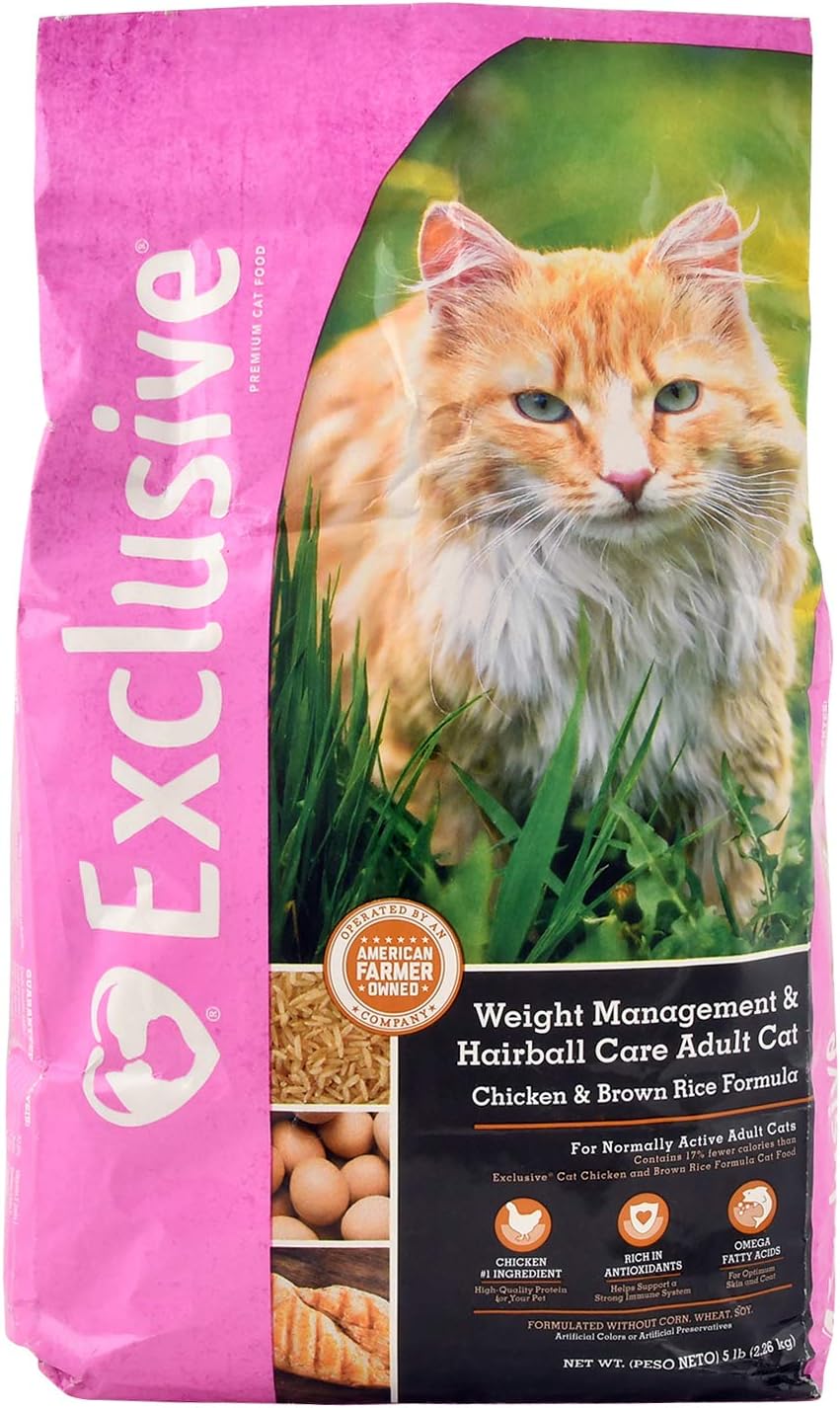 hairball and weight control cat food