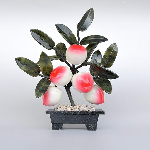 Amazon Com Iulia Feng Shui Crystal Peach Tree Living Room