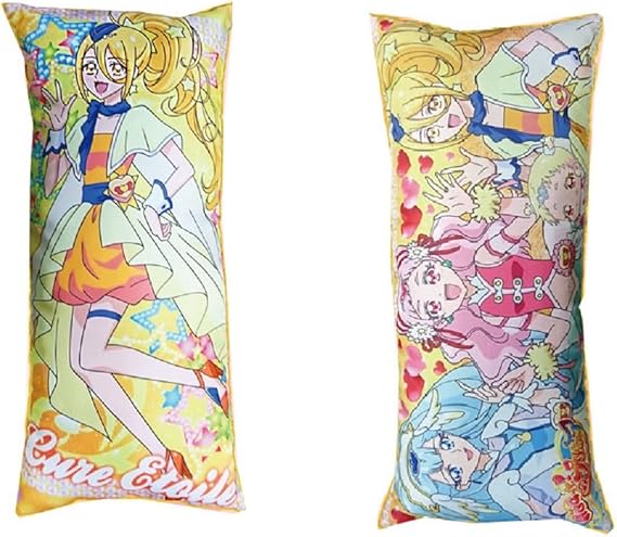Amazon Co Jp ｈｕｇっと プリキュア めちゃかわ 抱き枕 枕 クッション イエロー ホビー 通販