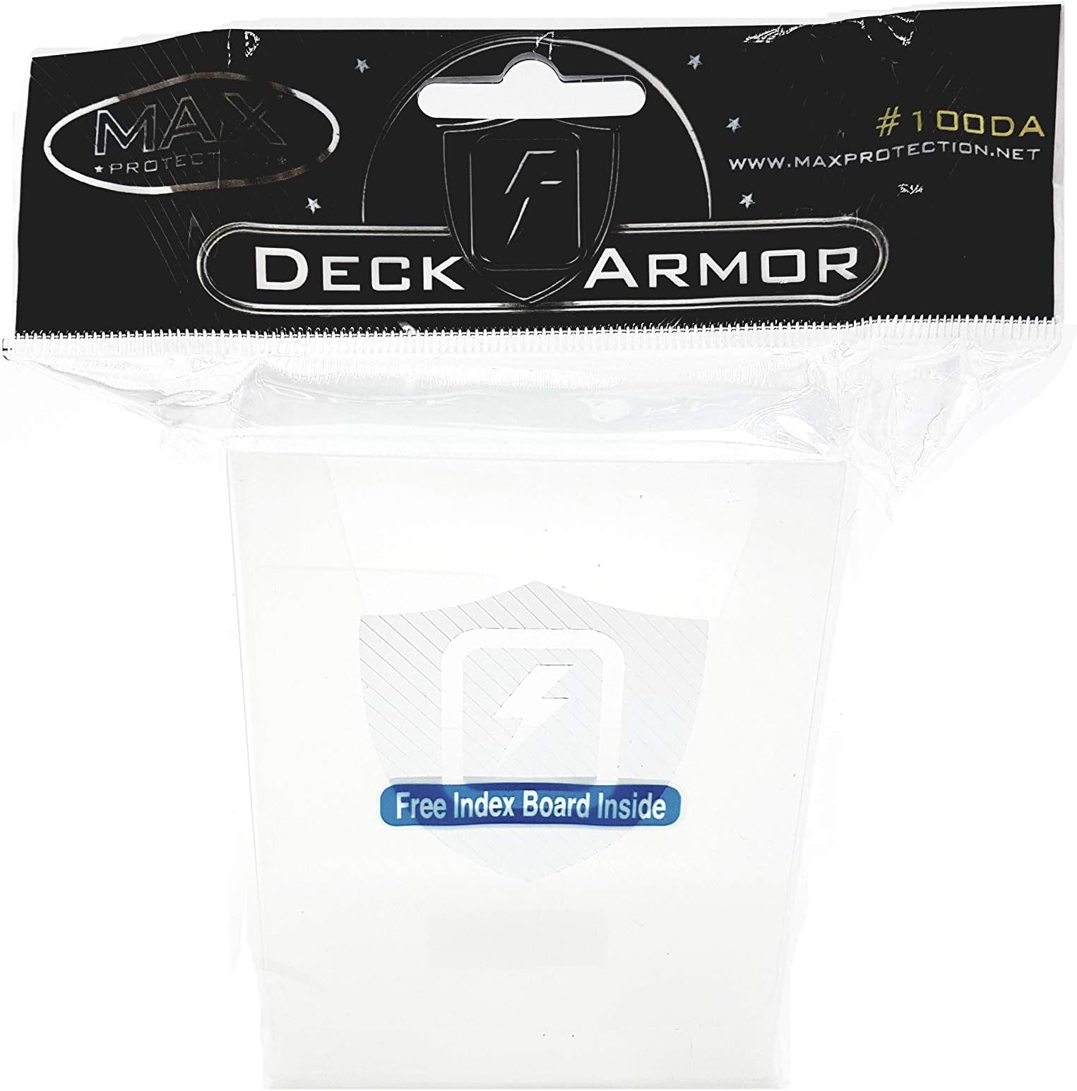 White Transparent Vertical Deck Box