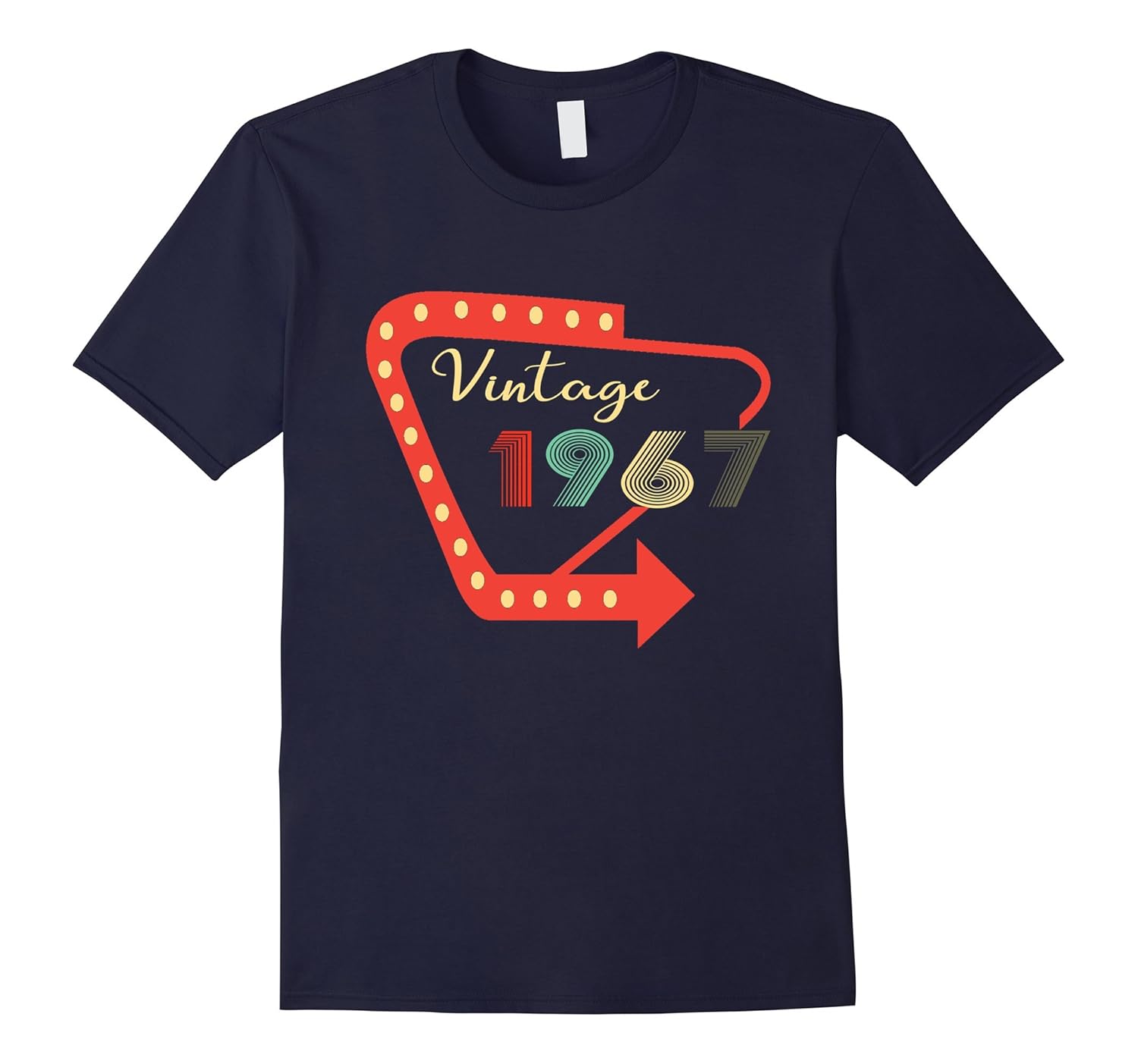 1967 Vintage Retro 50th Birthday Gift - Classic Bday TShirt-ANZ