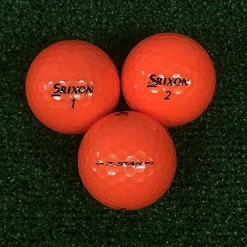 Amazon ａランク スリクソン Srixon Z Star 17年 パッションオレンジ 12球 ロストボール Ecoボール ノーブランド品 ゴルフボール