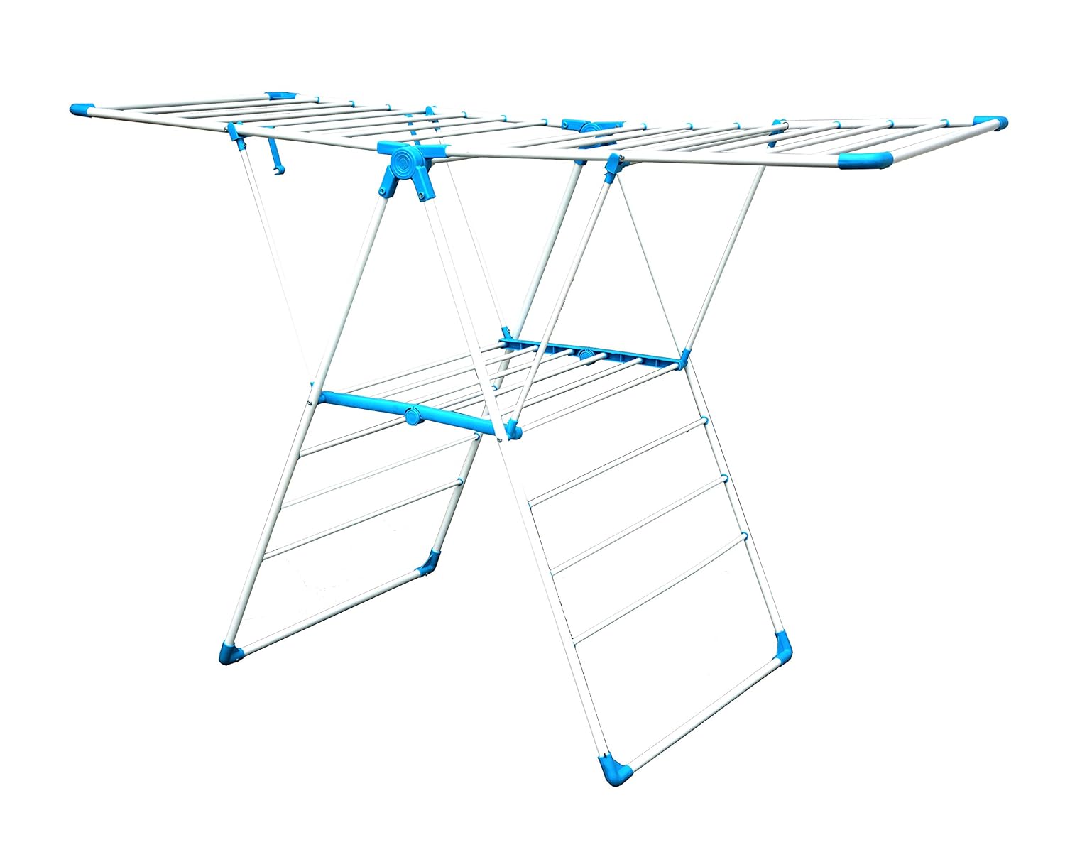 RITASA Butterfly Floor Standing Steel Foldable Cloth Drying Stand for