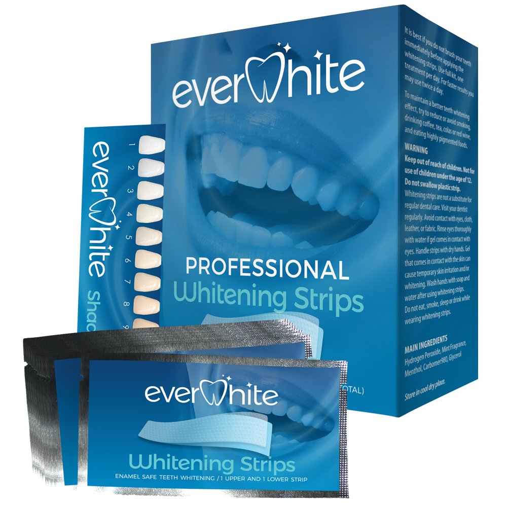 EverWhite Professional At Home Teeth Whitening Strips - 28 Pack