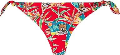 moschino swimsuit red