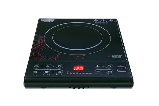 Usha Cook Joy (3616) 1600-Watt Induction Cooktop (Black)