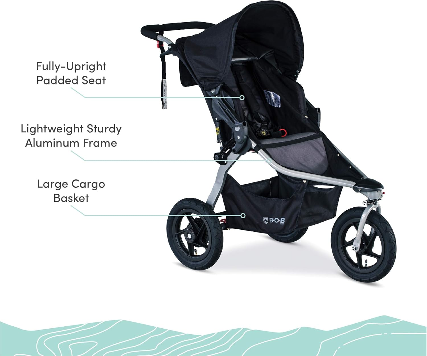 bob gear rambler jogging stroller