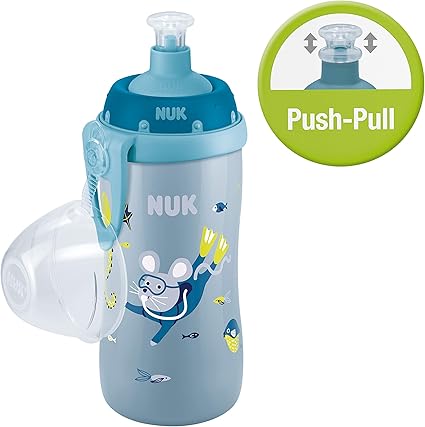Nuk Kiddy Cup Avec Sac De Transport Rigide Anti Fuite A Partir De 12 Mois Sans Bpa Bleu 300 Ml Bebe Puericulture Tasses D Apprentissage Le Repas De Bebe Tasses D Apprentissage