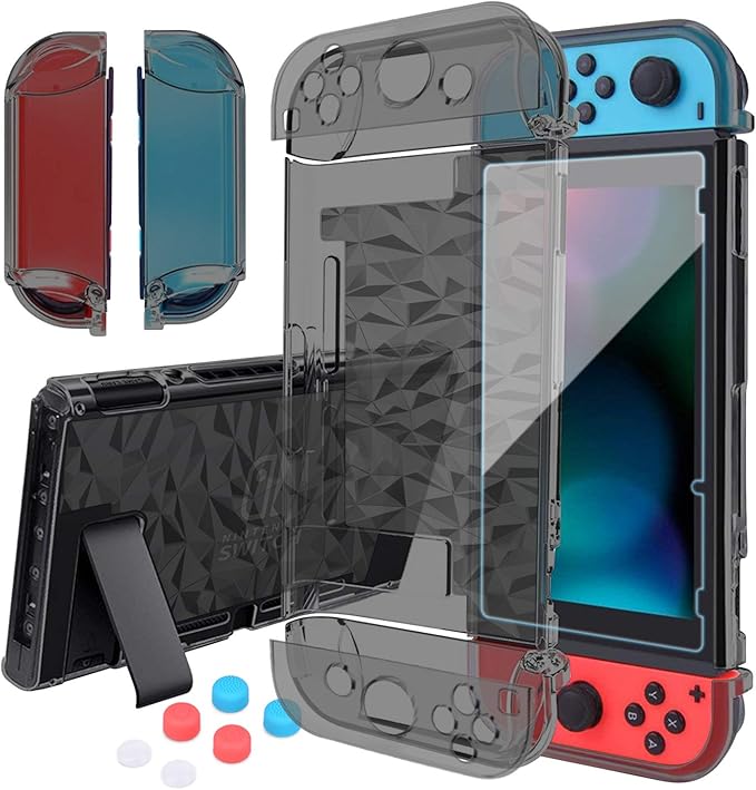 HEYSTOP Carcasa Nintendo Switch, Funda Nintendo Switch con ...