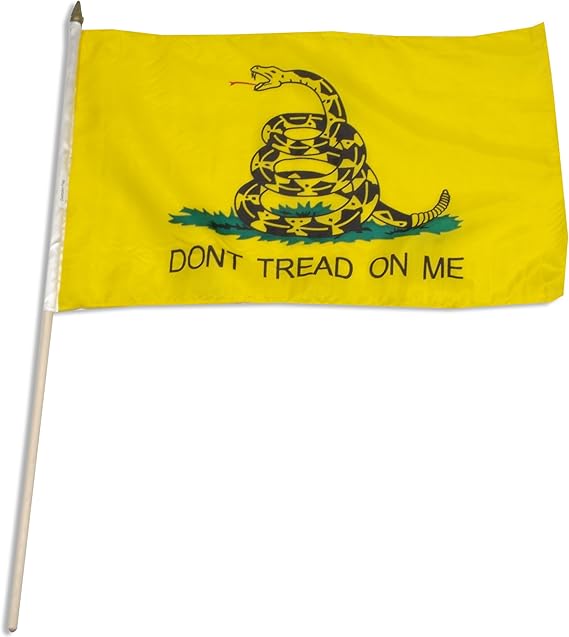 Amazon.com : Gadsden Flag 12 x 18 inch - 25 PK : Garden & Outdoor