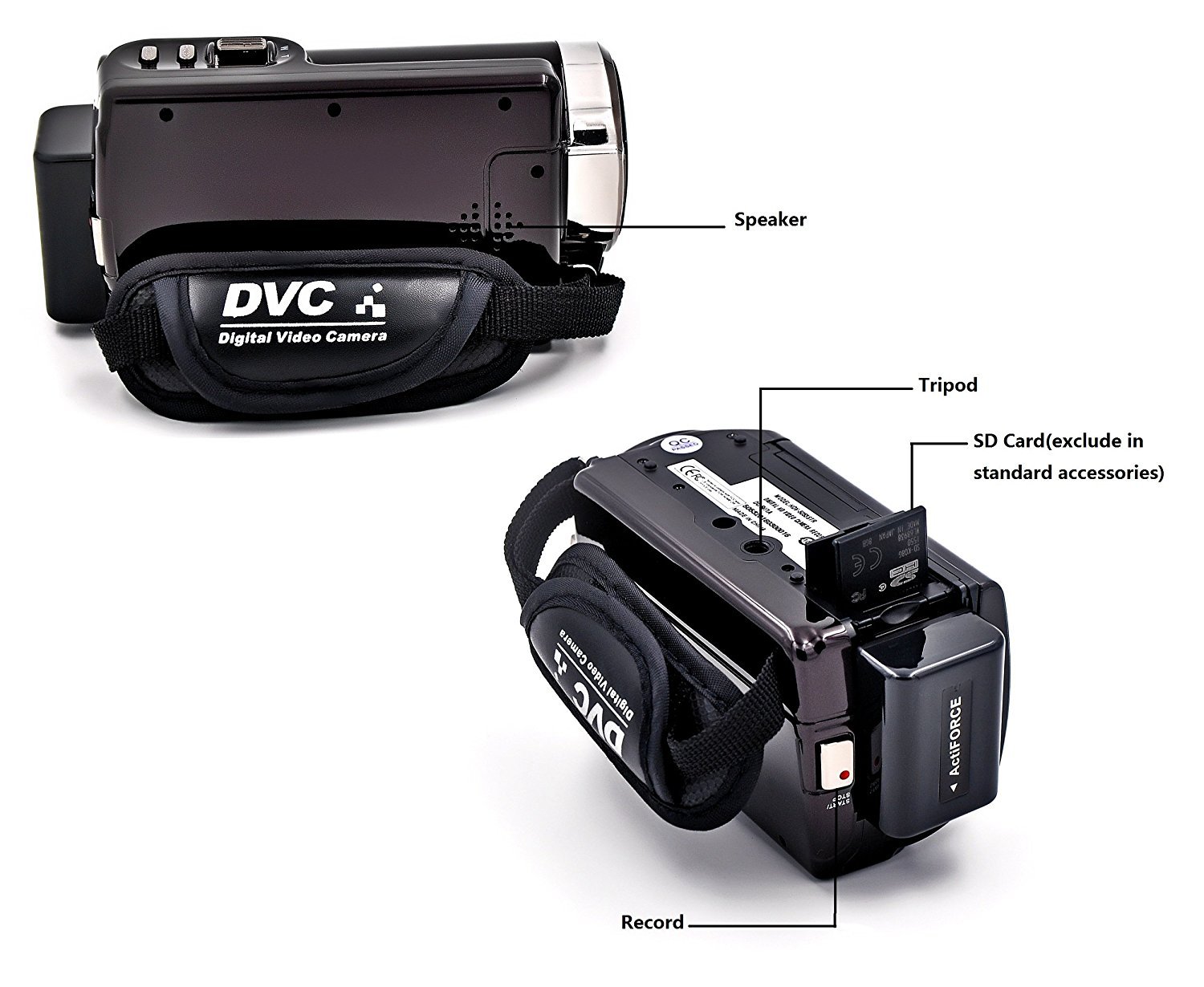 SEREE Camcorder WIFI Video Camera FHD 1080P 60FPS Night Vision Camcorder 20MP 16X Digital Zoom 3 Inch Touch Screen