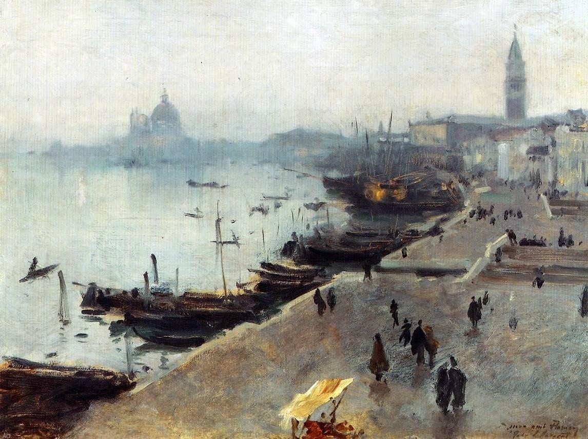 Amazon Com John Singer Sargent Venice In Gray Weather 18 X 24