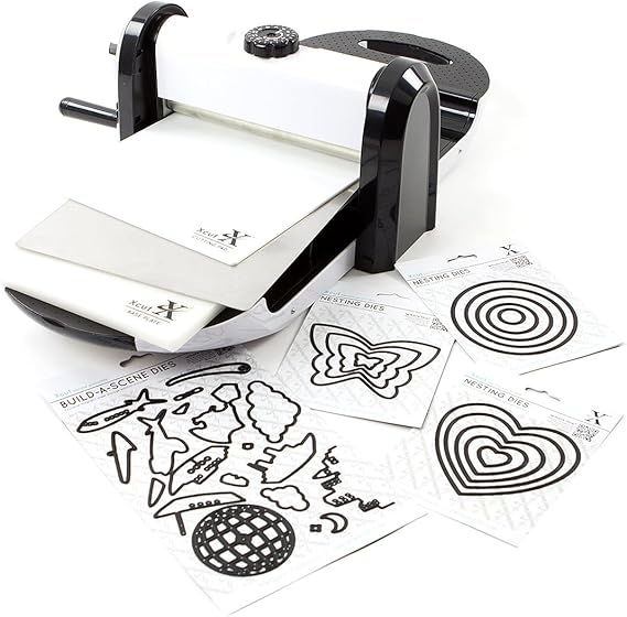 Xcut Xpress 5Piece Comprehensive Die Cutting Starter Kit, Black/White