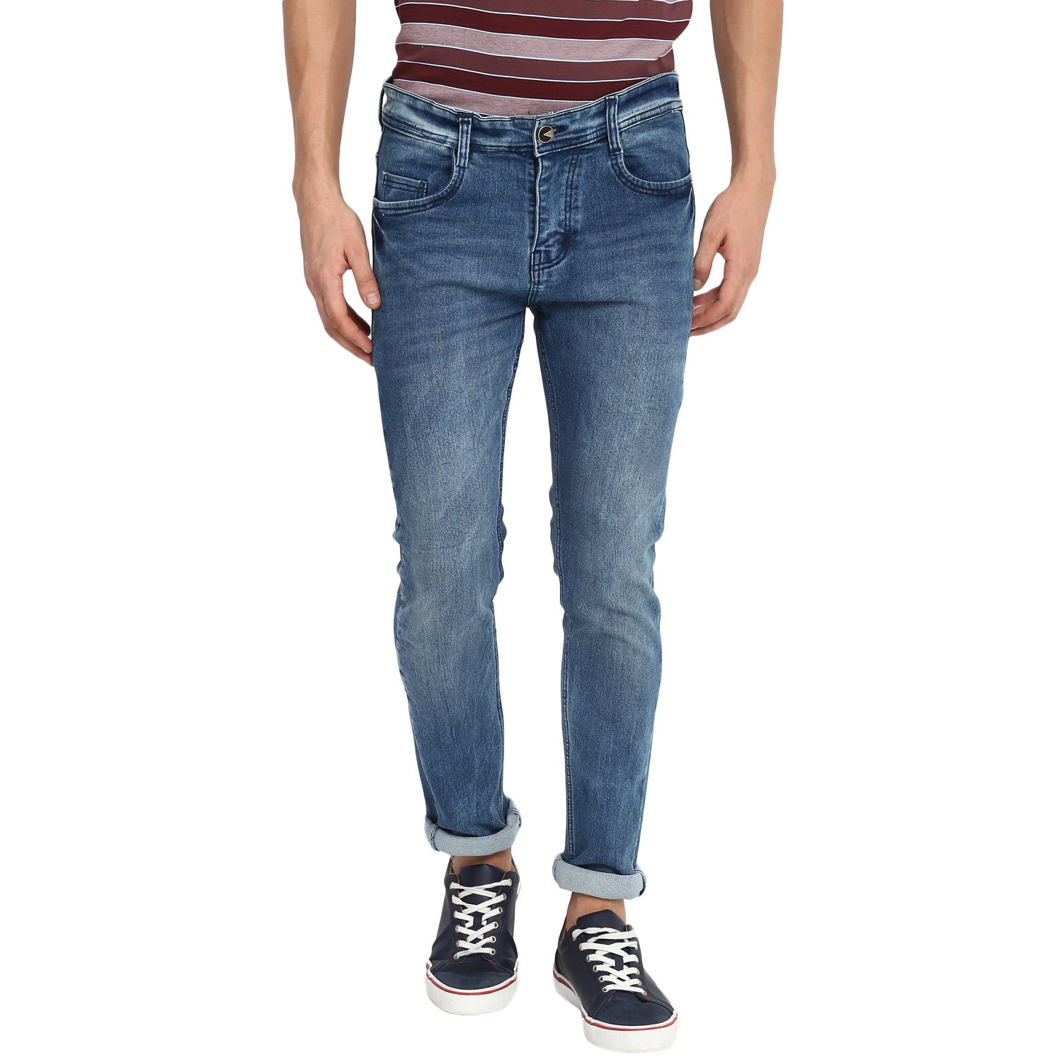 mens jeans with spandex and cotton