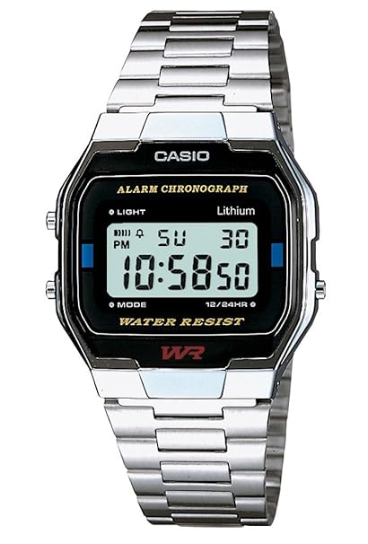Casio A163WA-1QES no Color/Muster Gr. Uni