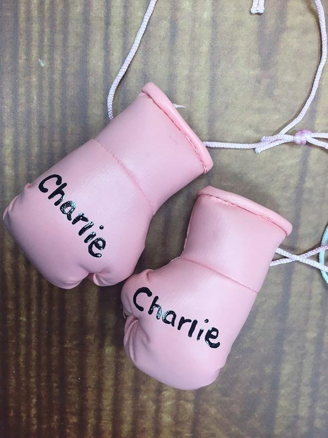 personalized mini boxing gloves