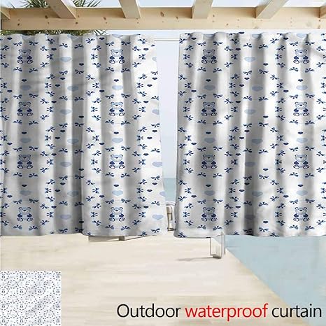 Amazon Com Beihai1sun Doorway Curtain Kids Ribbons Teddy Bears