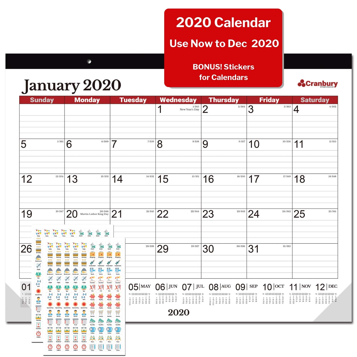 Best 14 x 19 desk calendar