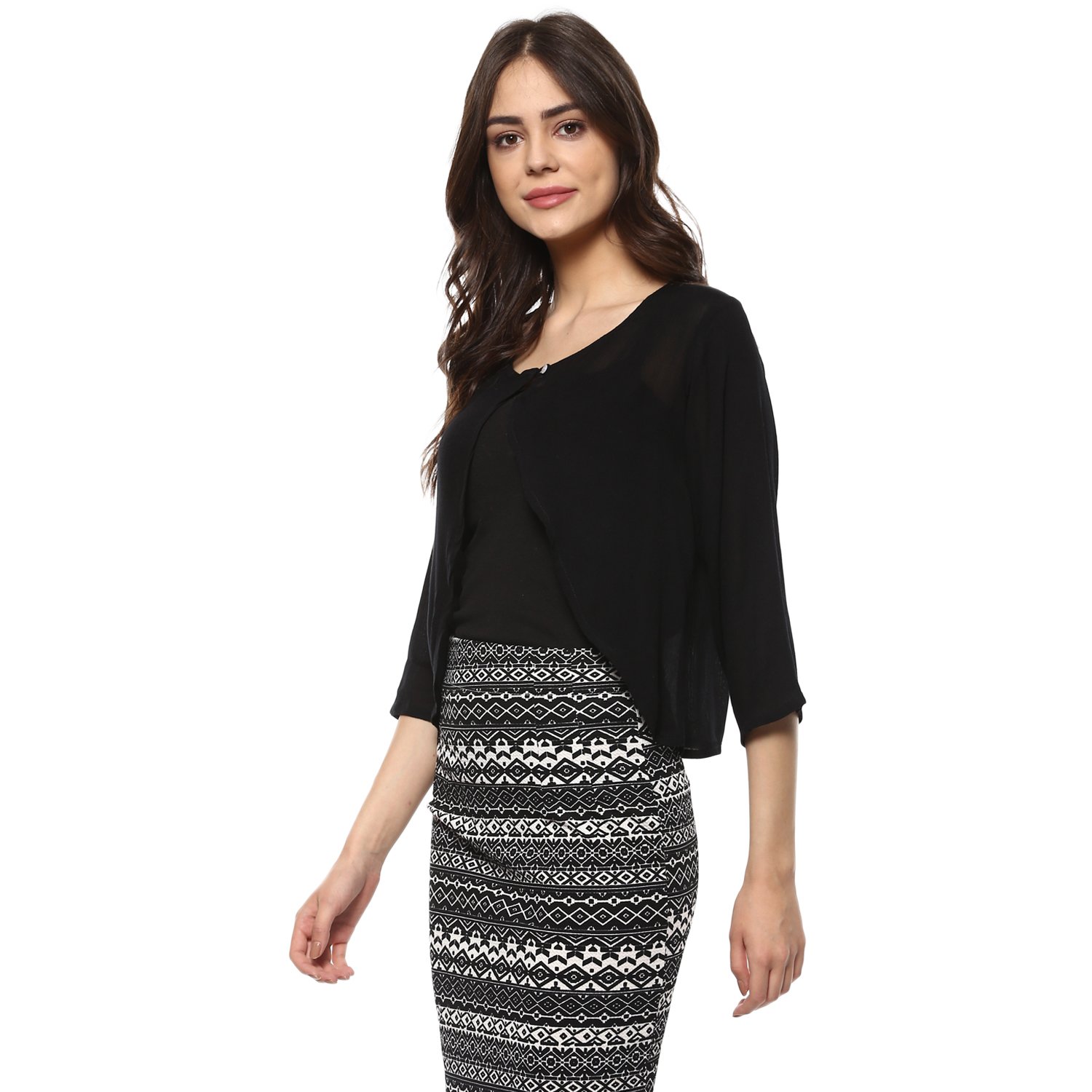 mayra women's down shrug