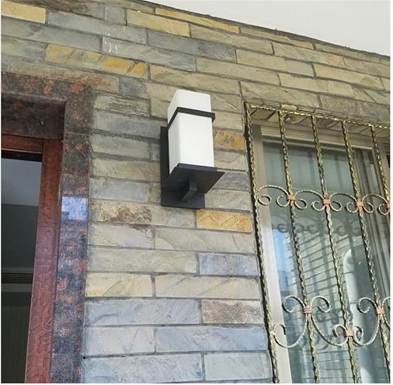 Amazon インダストリアルヴィンテージ壁取り付け用燭台屋外壁ライト 防水壁 クリエイティブなled屋外階段 バルコニー壁照明 通路 中庭ランプ Sjy Light ブラケットライト