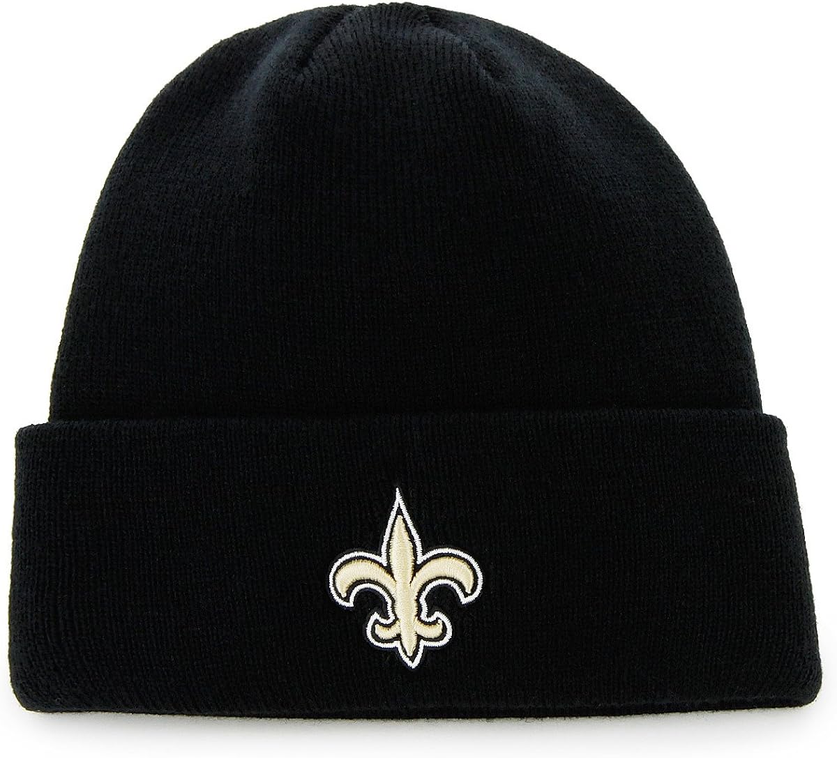 NFL Pittsburgh Steelers '47 Raised Cuff Knit Hat, Black, One Size : Sports Fan Beanies : Clothing