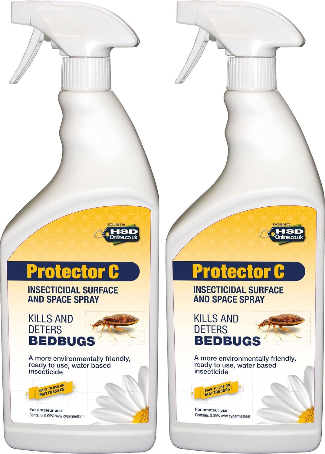 Xterminate Bed Bug Killer Spray 2L, Used By Professionals, HSE Approved High Strength, Low Toxicity, Contains Cypermethrin