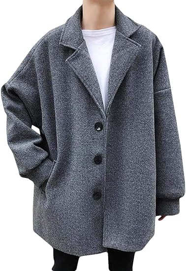 Amazon Mlboss コート メンズ チェスターコート ゆったり ビジネス ラシャコート カジュアル 無地 ジャケット メルトン シンプル アウター テーラード 通勤 防寒 アウター コート ジャケット 通販