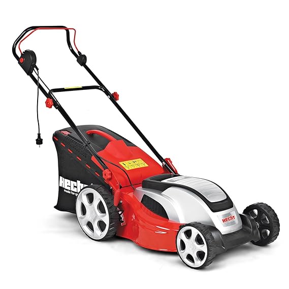 HECHT Elektro-Rasenmäher 1845 Mäher E-Grasmäher (1800 Watt, 46 cm, 60 L)