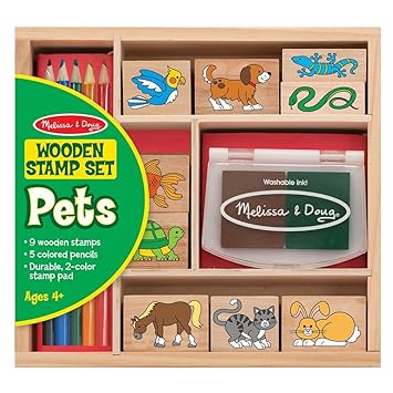 melissa and doug horse stamp set