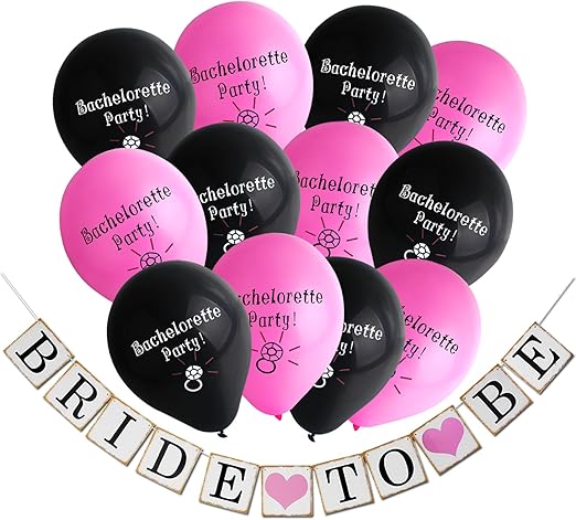 Amazon Com Konsait Bachelorette Party Decorations Kit 13pack