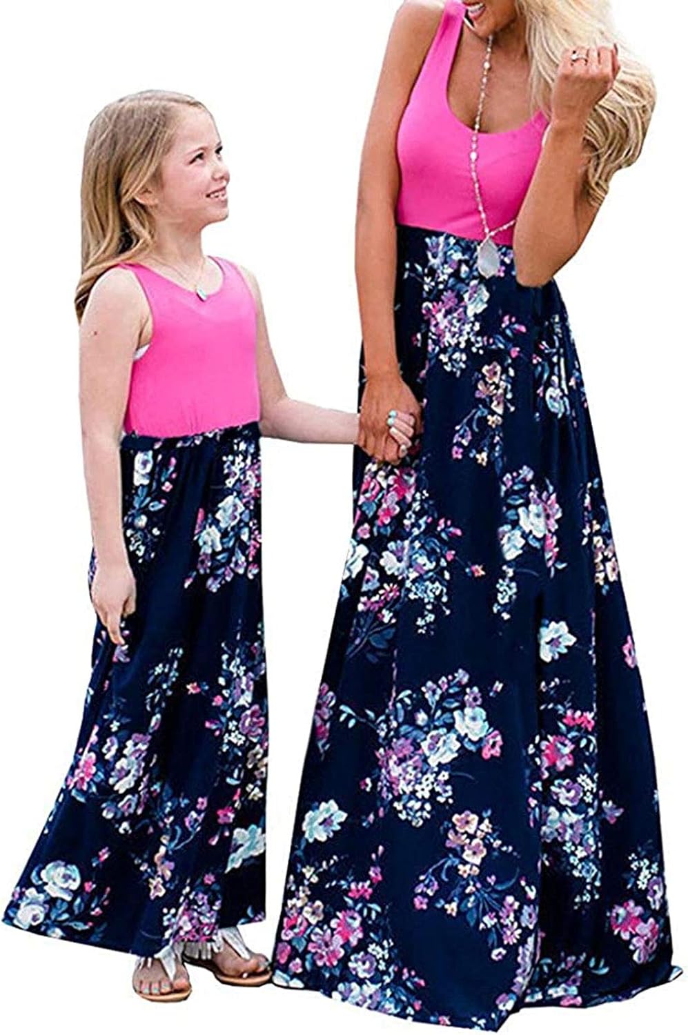 mother and daughter matching easter dresses