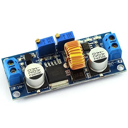 Dzs Elec Dc Dc Step Down Constant Current Regulator Module 4 38v Input To 1 25 36v Output Adjustable Large Power 5a 75w Converter For Charging Or Led - 