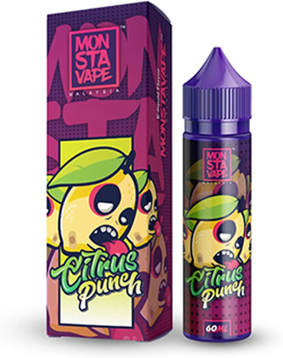 Monsta Vape Citrus Punch Fruity 70 30pg 50ml Vg Pg E Liquid Vape Juice Shortfill E Liquid Cigarettes No Nicotine Flavours E Juice Citrus Punch Amazon Co Uk Health Personal Care