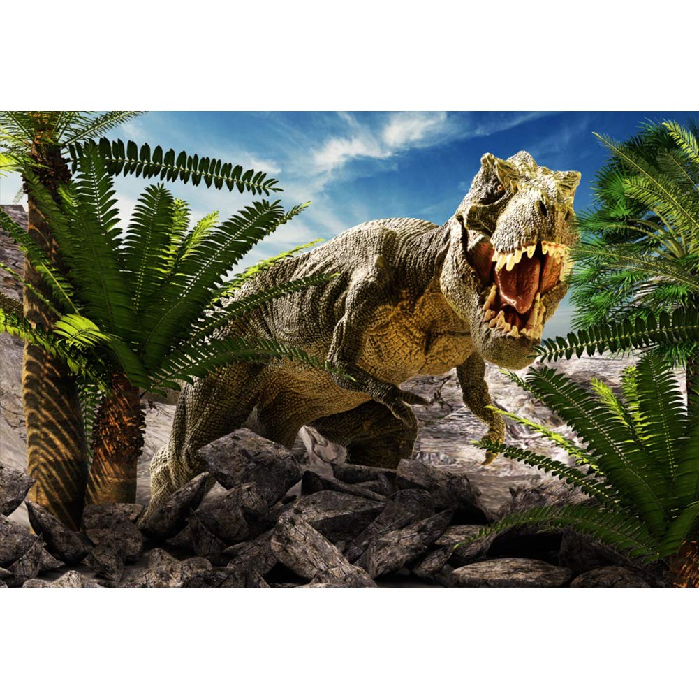 YongFoto 7x5ft Vinyl Dinosaur Backdrops for Photography Amazon.co.uk