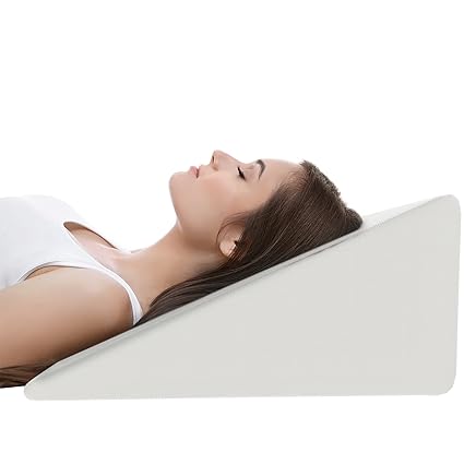 Bed Wedge Pillow For Sleeping And Acid Reflux Firm Memory Foam