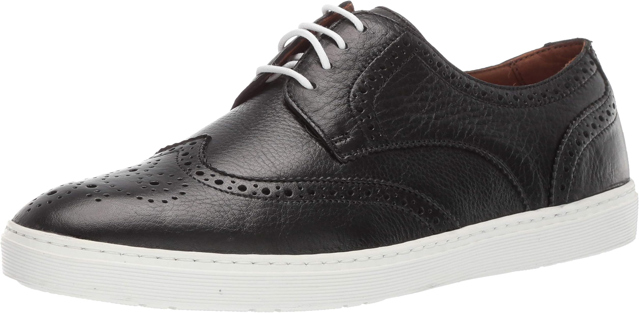 Driver Club USA Mens Leather Made in Brazil Princeton Wingtip Laceup Sneaker