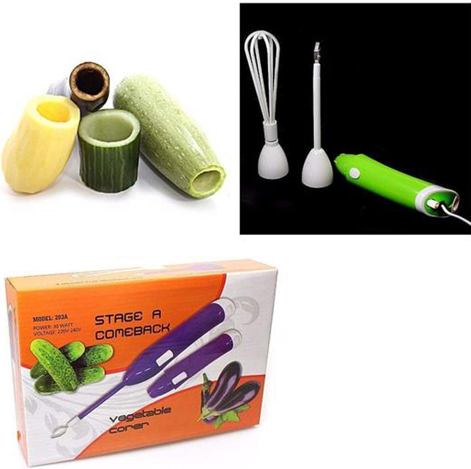 New 30w Top Quality Speed Control Mini Electric Veggie Corer Drill